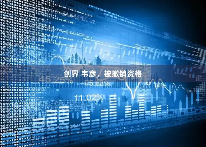 创界 韦彦，被撤销资格